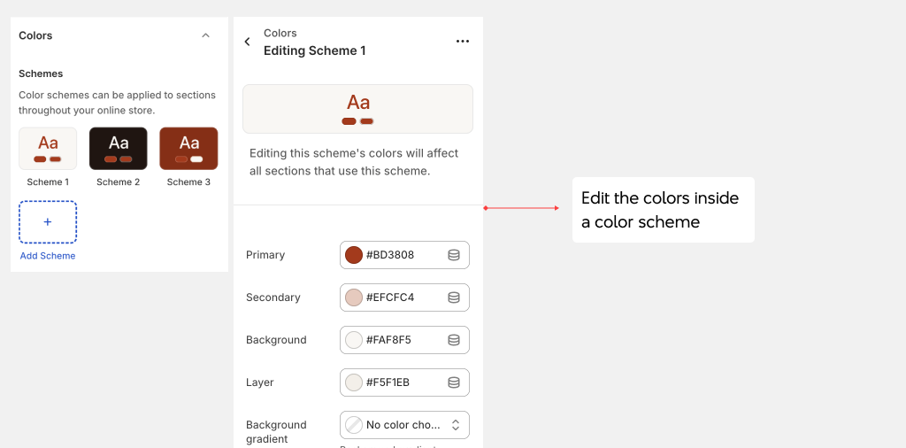 ormonte theme settings